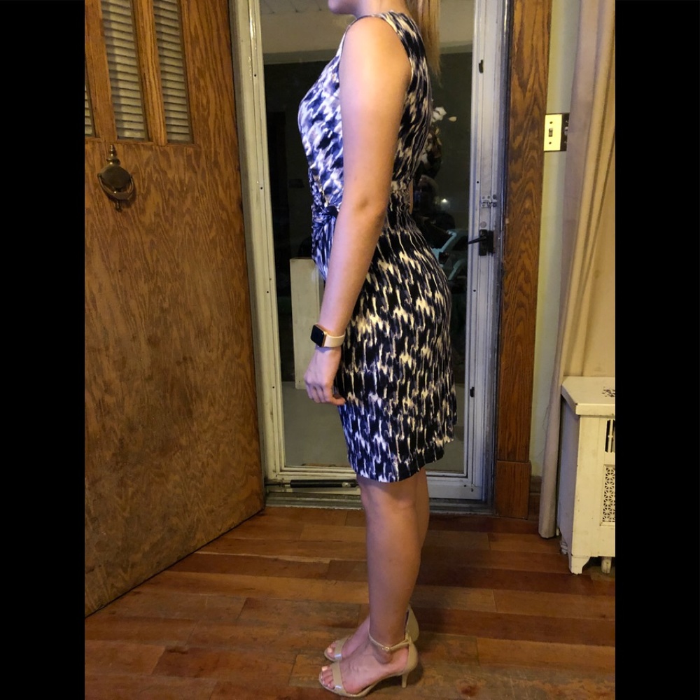 NIC+ZOE stretch knit knot dress. NWT - Picture 3 of 7